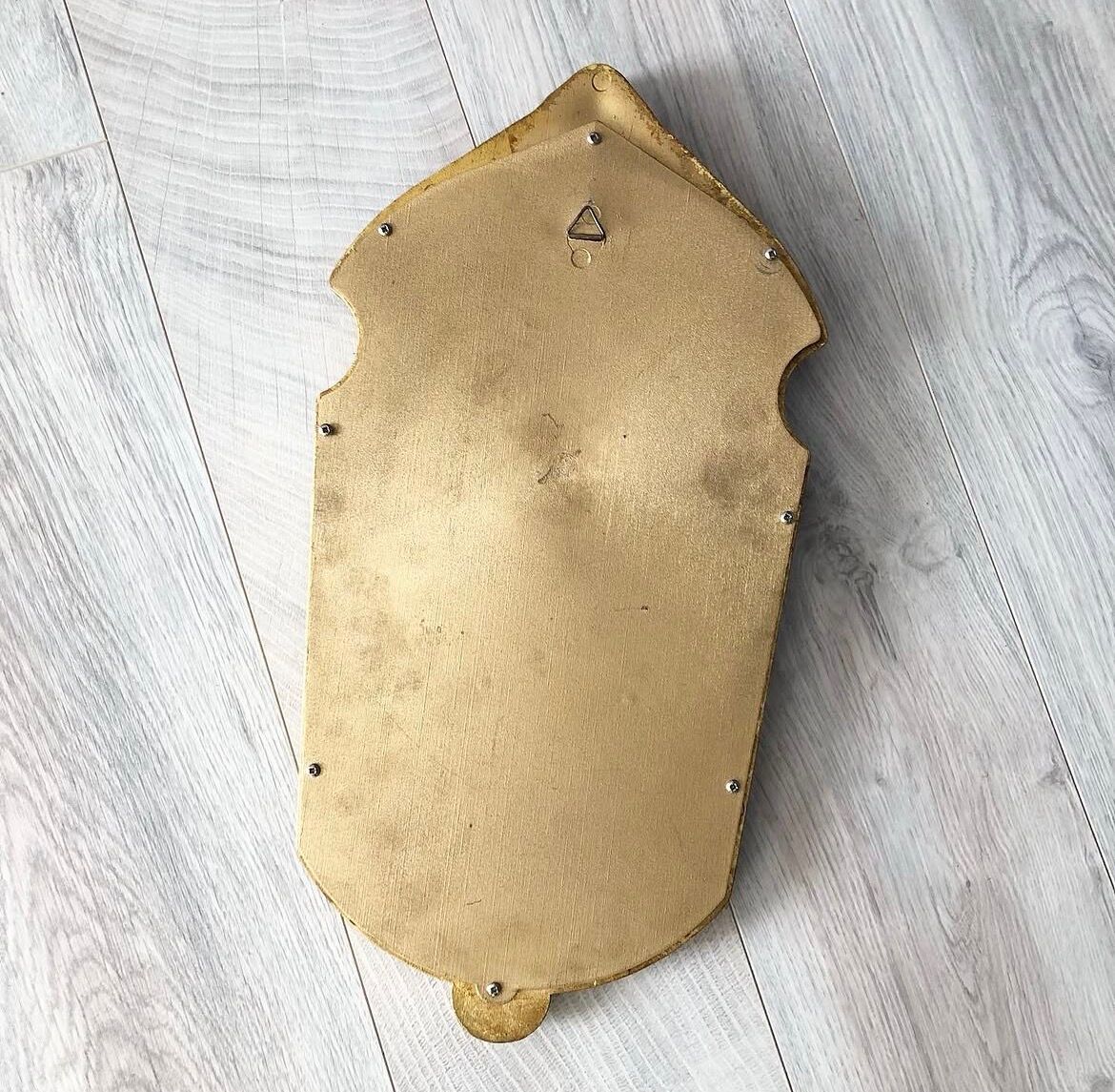 Vintage gold mirror