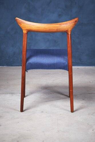 Vintage Teak Dining Chairs by Kurt Østervig, 1960s, Set of 6