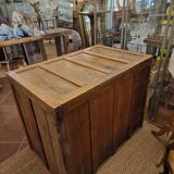Antique craft cabinet with solid oak drawers and porcelain handles