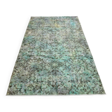 5x8 plants style vintage rug, 148x243cm