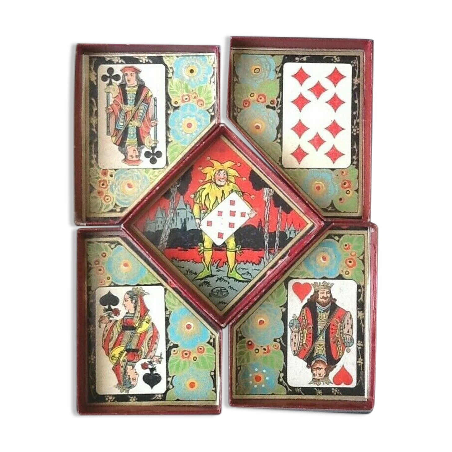 Cardboard box yellow dwarf game