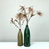 Duo of terracotta vases