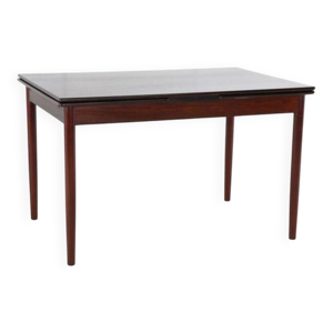 Table à manger extensible - bois rose