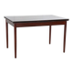 Table à manger extensible en bois de rose 'Stenstrup' - style mid-century moderne