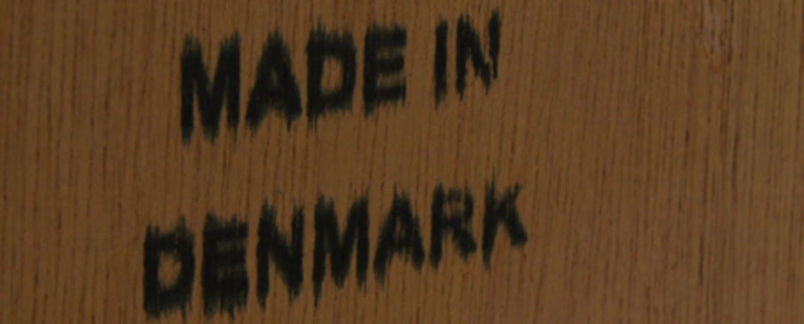 Vintage Danish retro hi-fi furniture in rosewood