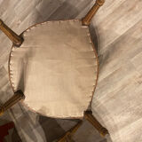 Pair of Louis XVI style medallion armchairs