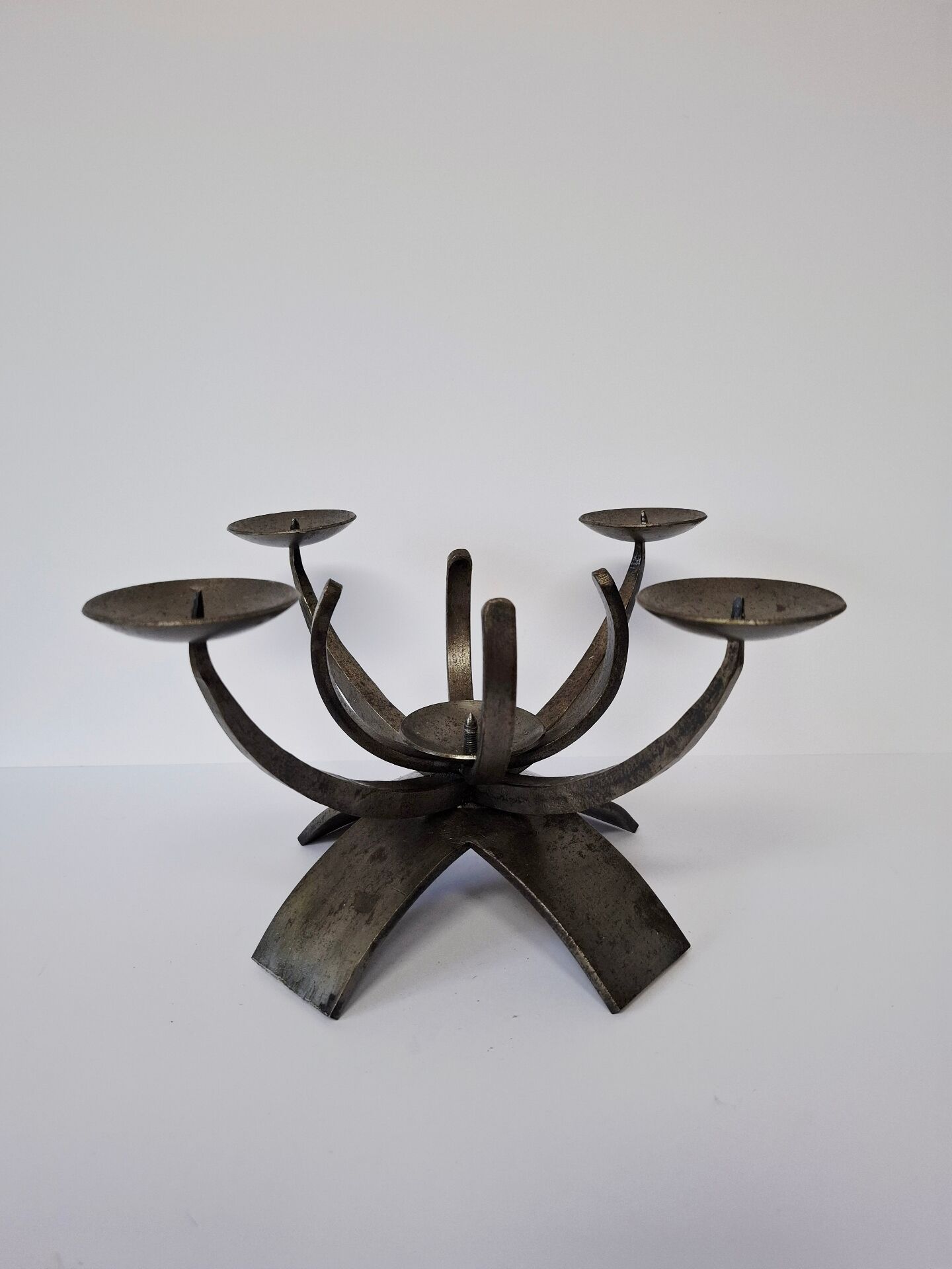 Vintage brutalist chandelier