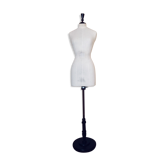 Buste mannequin femme Stockman taille 38 avec trépied en bois ajustable