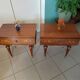 Pair of vintage Louis XVI style bedside tables.