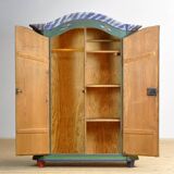 Armoire de mariée allemande, datée de 1852