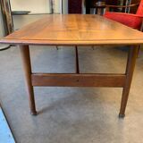 Large Scandinavian teak coffee table