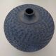 Bauhaus Blue Studio Ceramic Vase by Heiner Hans Körting, 1940s