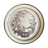 6 vintage arklow ireland dessert plates