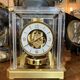Beautiful Atmos Jaeger LeCoultre clock, in brass glass and plexiglass
