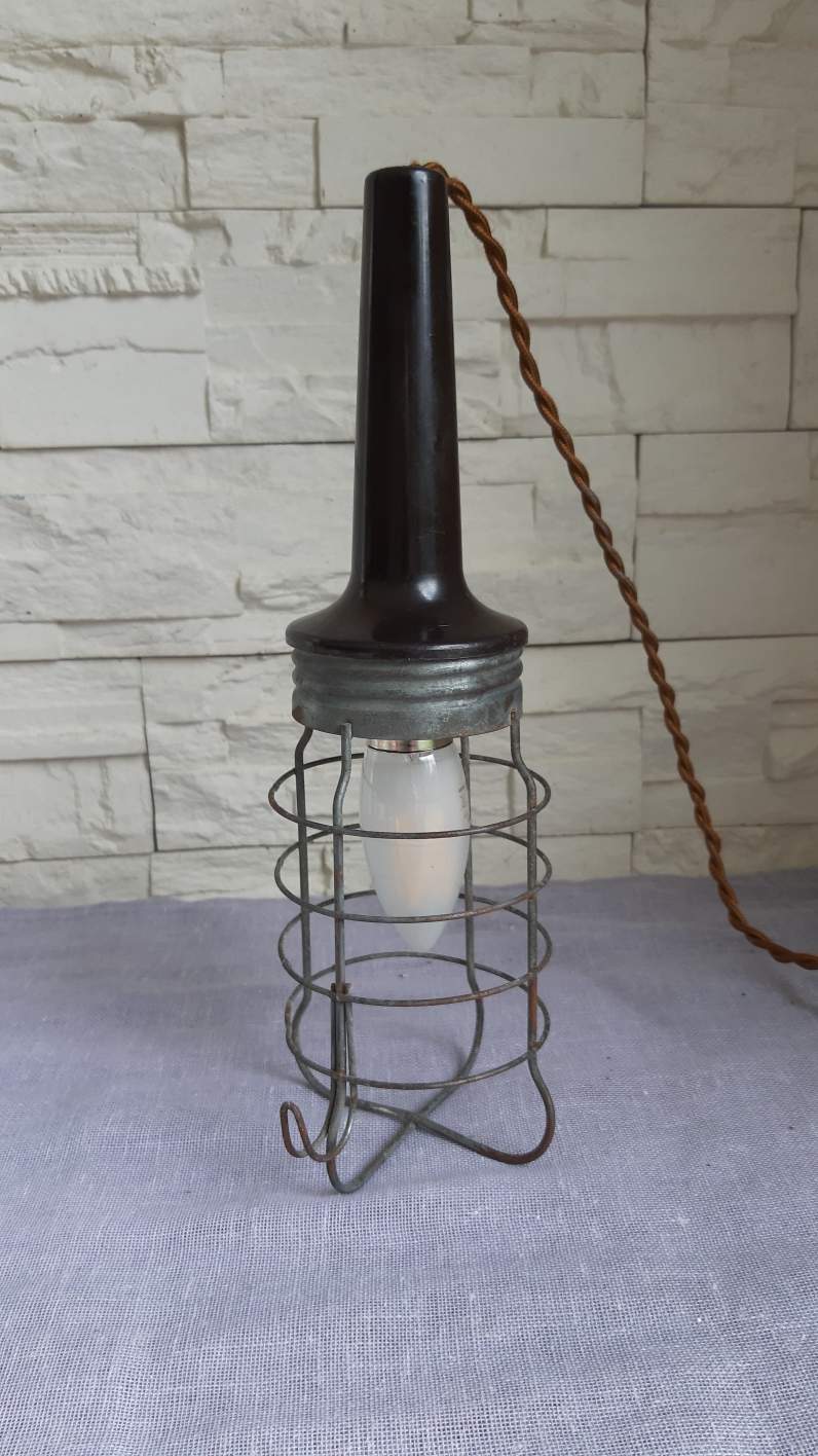 Vintage walking lamp