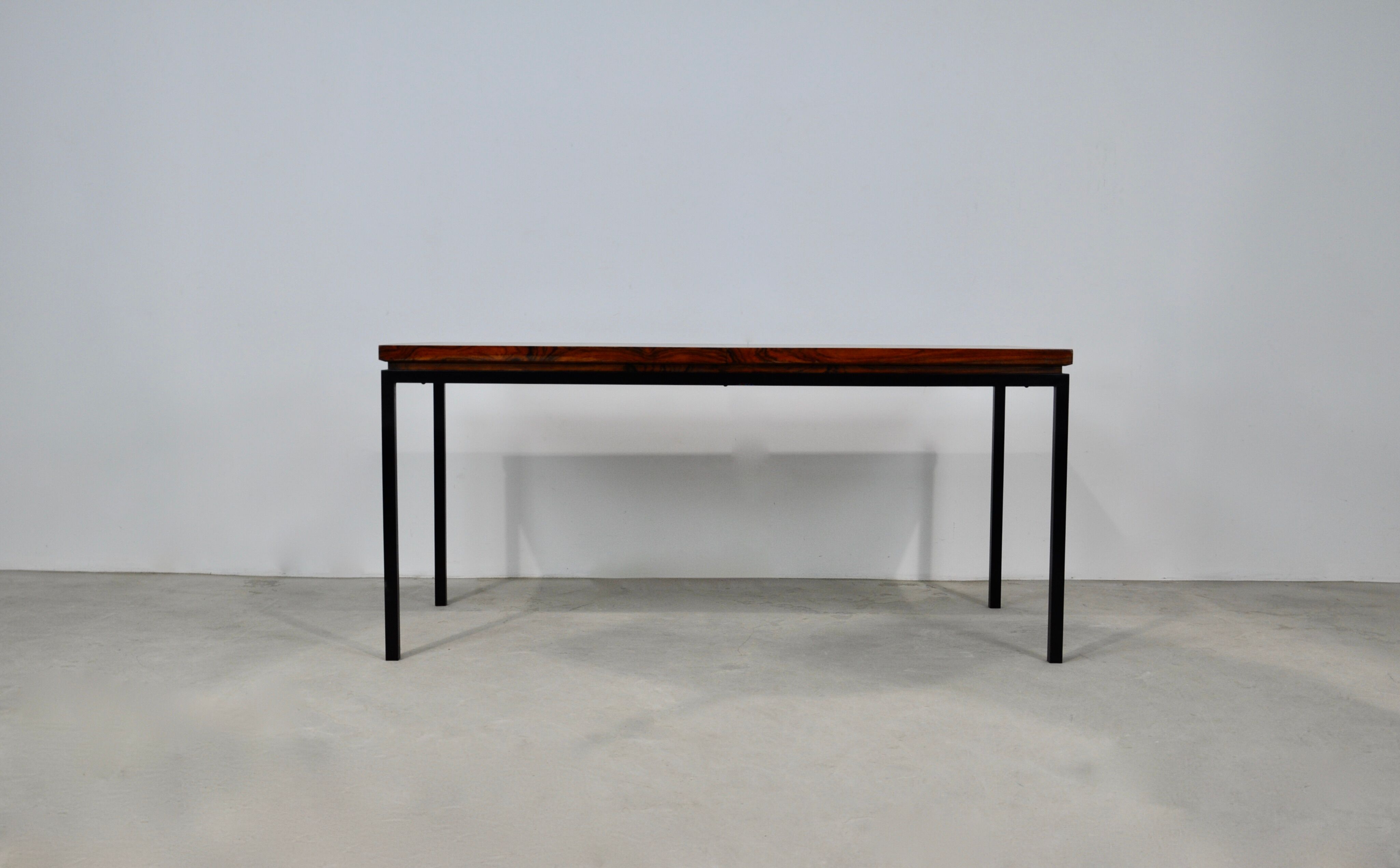 Dutch extendable dining table, 1960s