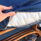 2 fauteuils en rotin vintage