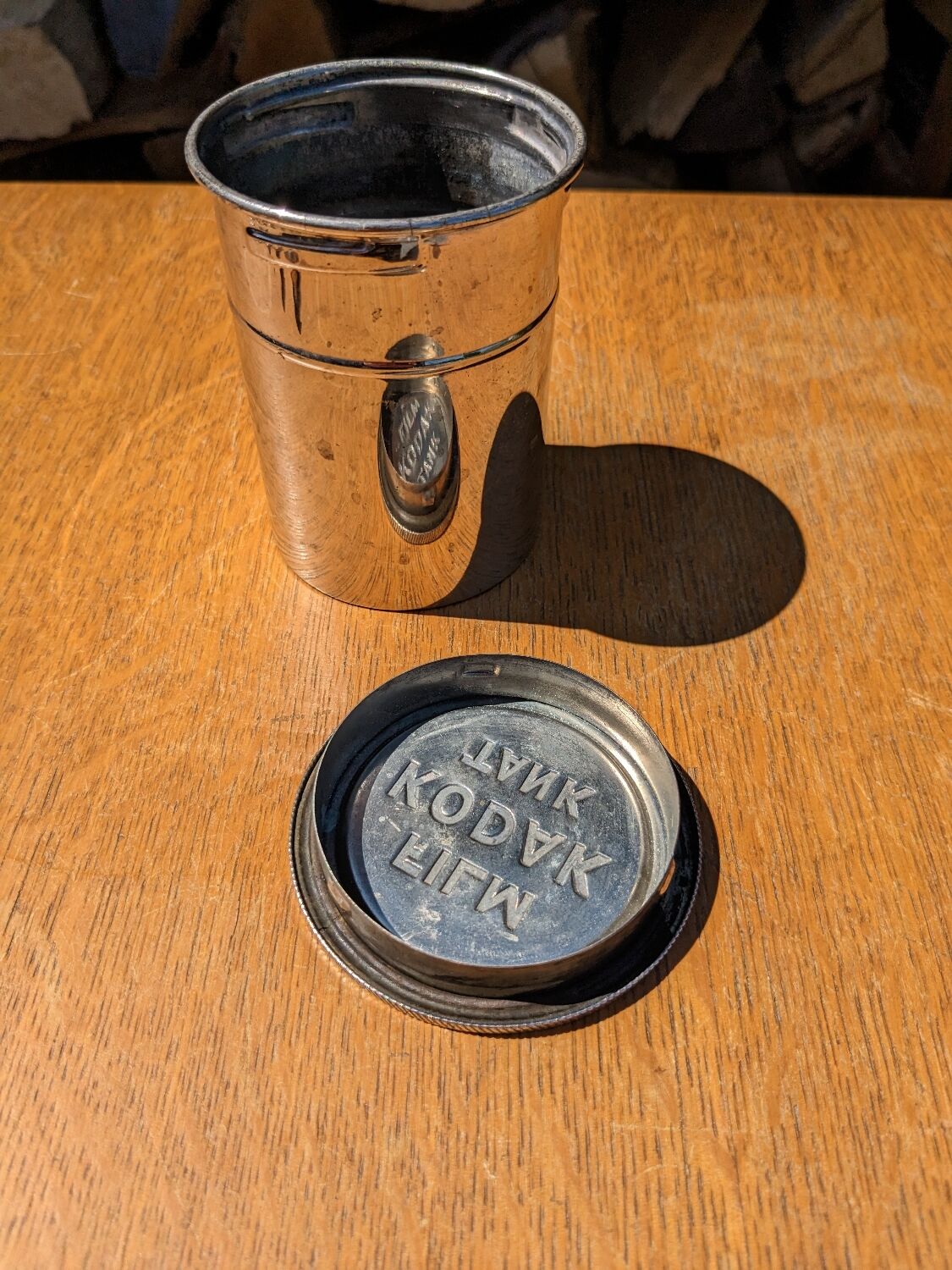 Kodak tank film metal box