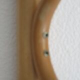 Curved wooden wall coat rack from the 70s-80s.