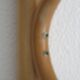 Curved wooden wall coat rack from the 70s-80s.
