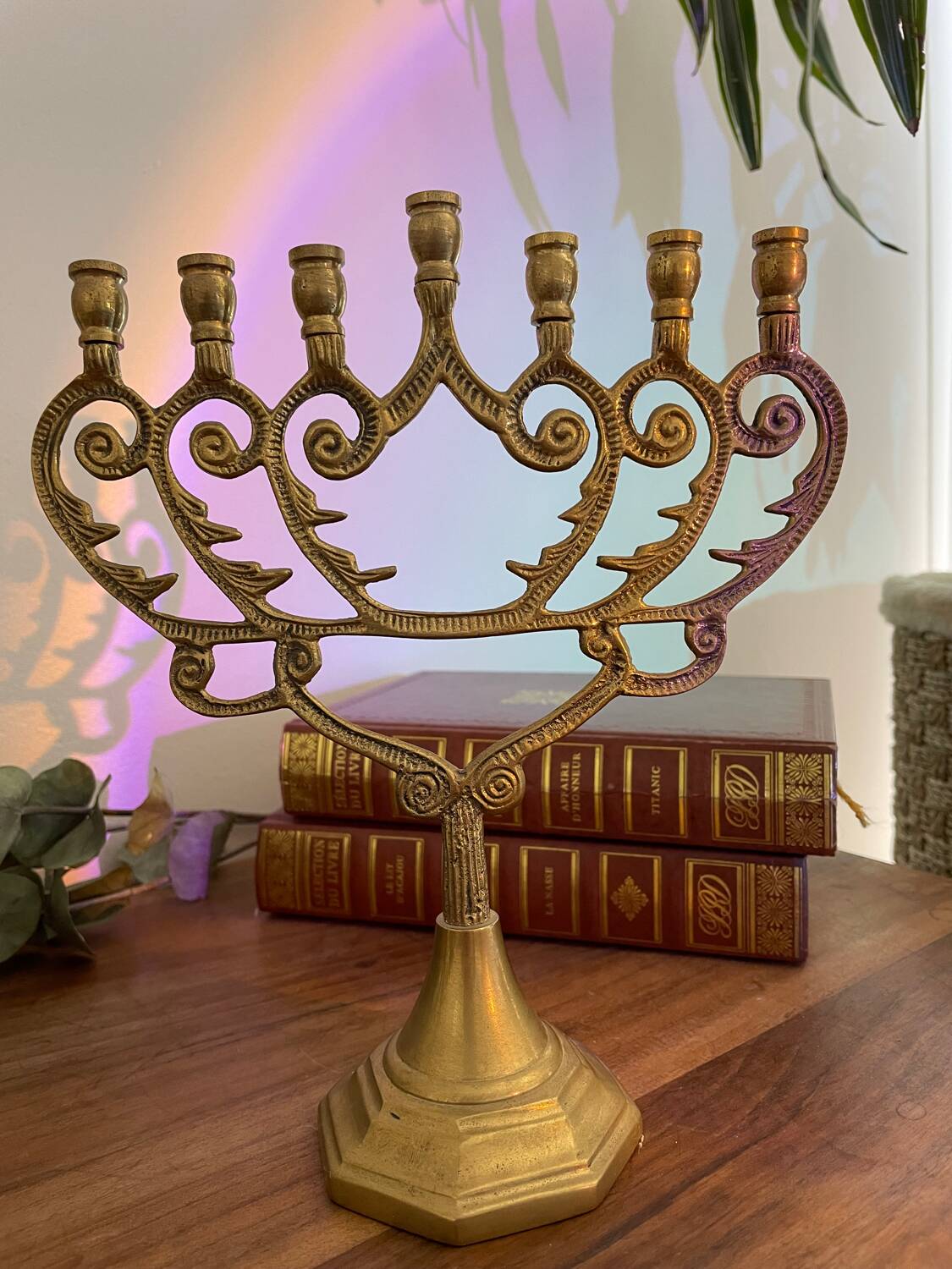Menorah candlestick 7 branches