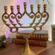Chandelier Menorah 7 branches