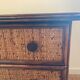 Commode en rotin designer Maugrion