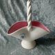 Enamelled tile basket of the 60s