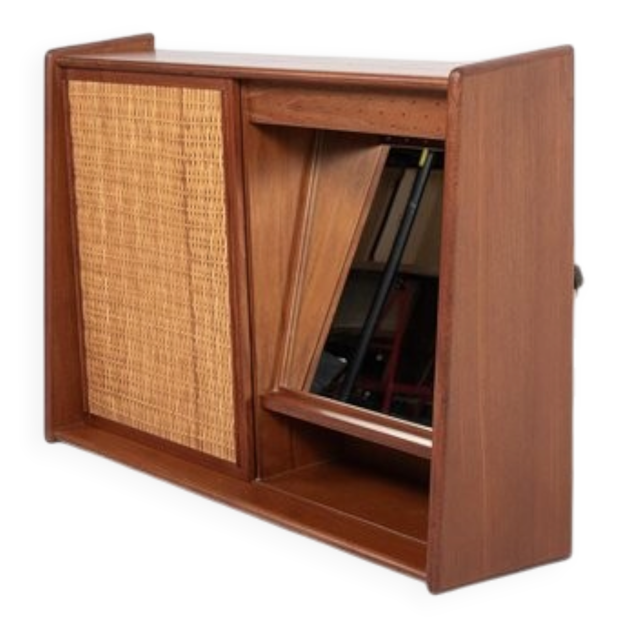 Cabinet mural danois en teck