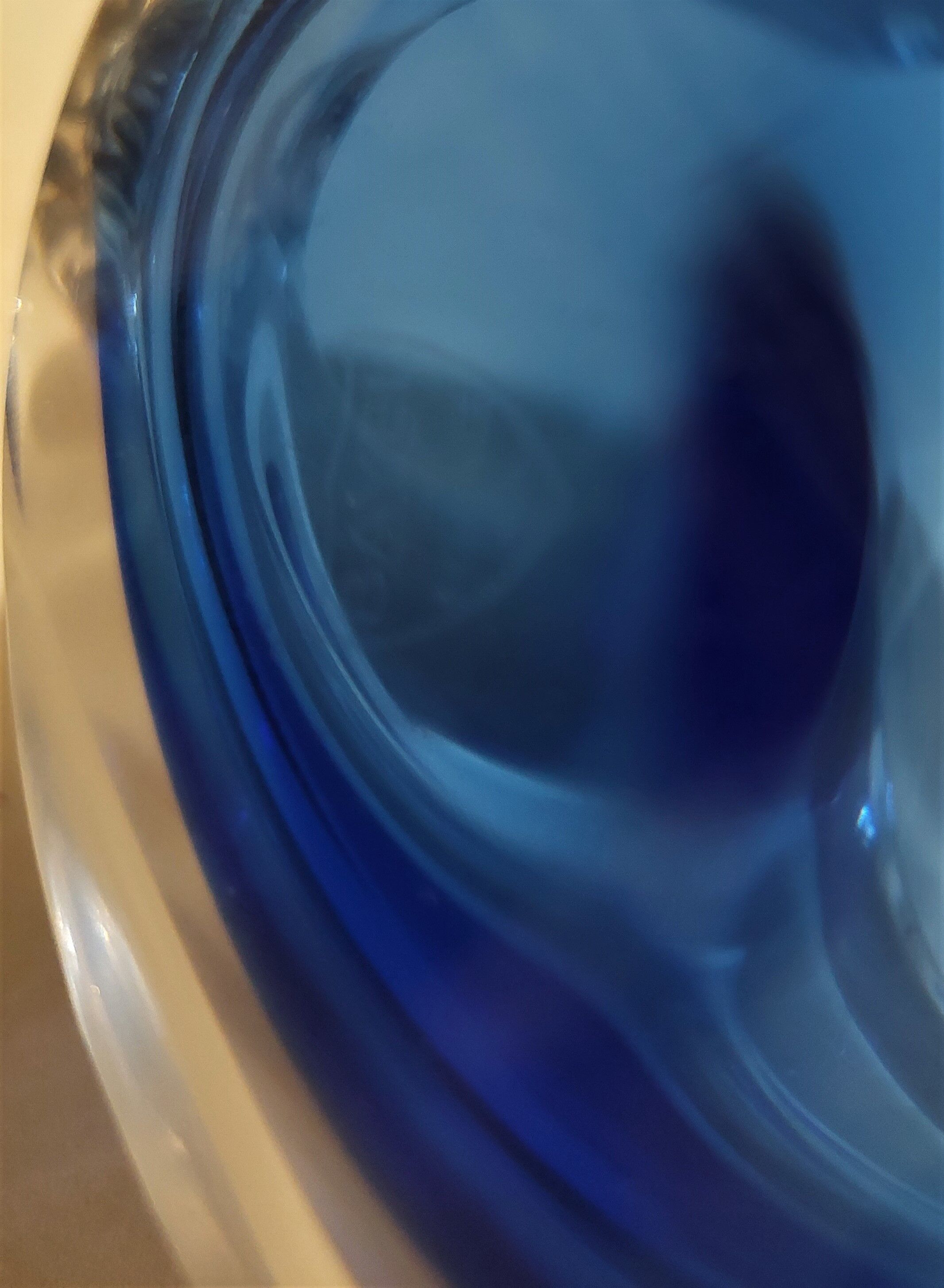 Bayel crystal cup signed bird