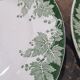 Lot of 6 plates Saint-Amand and Hamage model Platane