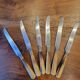 6 horn knives