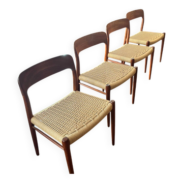 Set de 4 chaises Niels Otto Moller