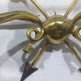 Empire style arrow wall light