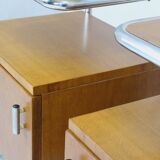 Restored Bauhaus Bedside Tables by Hynek Gottwald, 1930s, Set of 2