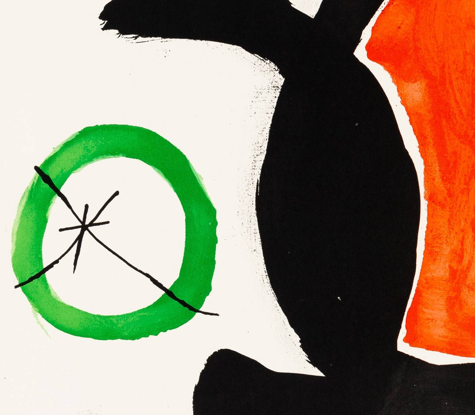 Joan miro: sala gaspar 1970, poster in original signed lithograph