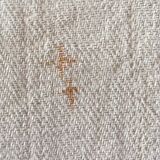 Tablecloth in heavy linen canvas 19e 140cm