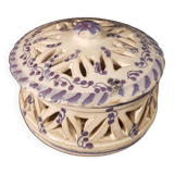 Openwork ceramic pot
