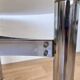 Midcentury design chrome and smoked glass coffee table - 1970s