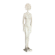Sculpture en fibre de verre à taille réelle d'une femme, dans le style de Giacometti. France, années 1970.