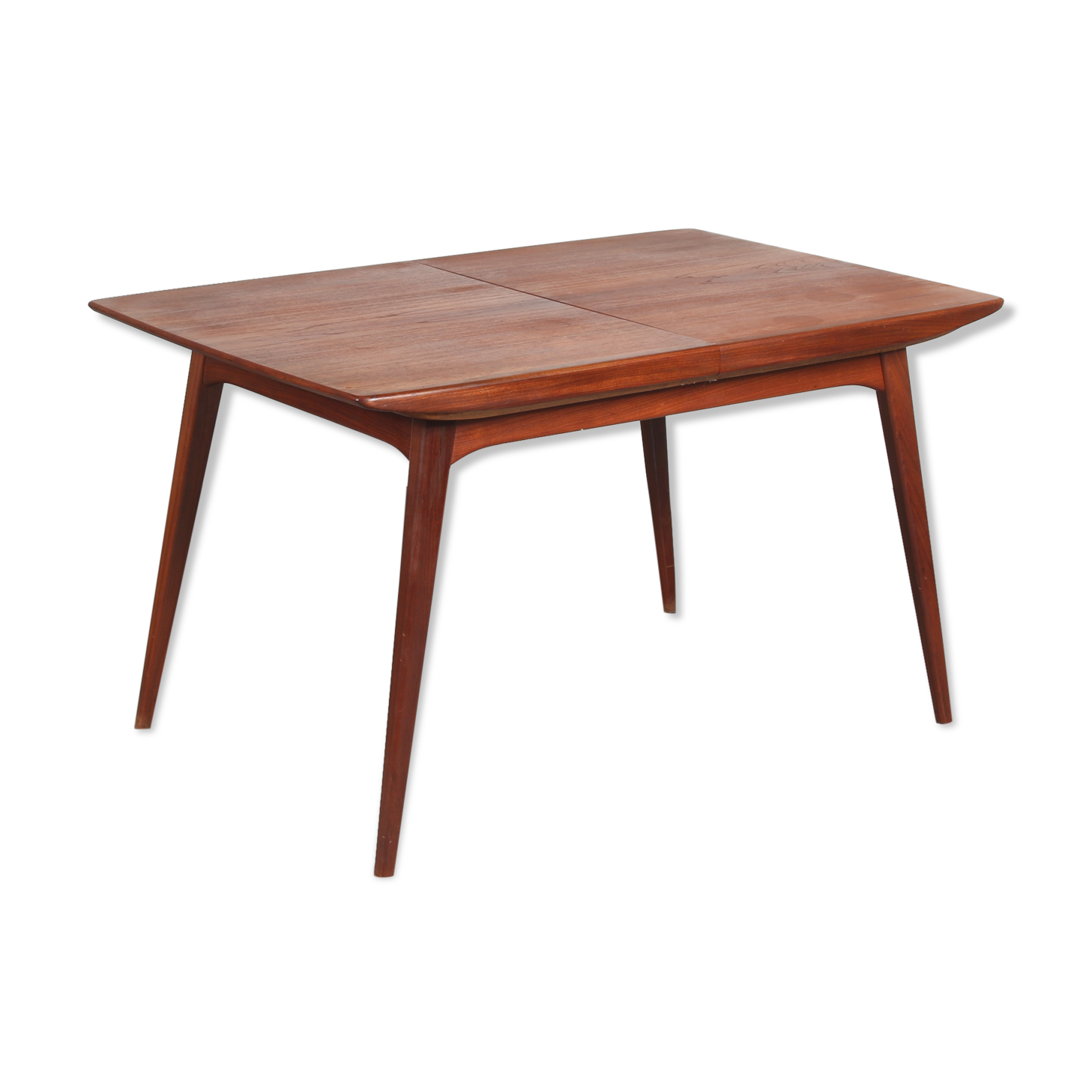 Extendible dining table by Louis van Teeffelen for Wébé, Netherlands 1950s