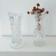 Vases en cristal taillé