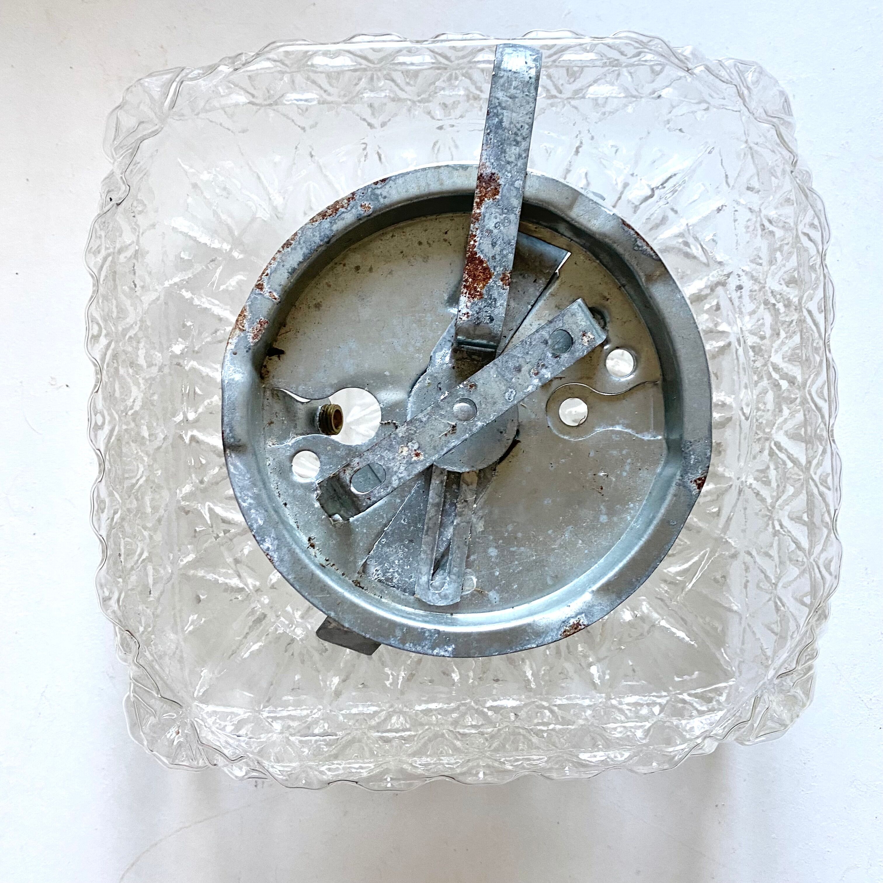 Square vintage ceiling lamp