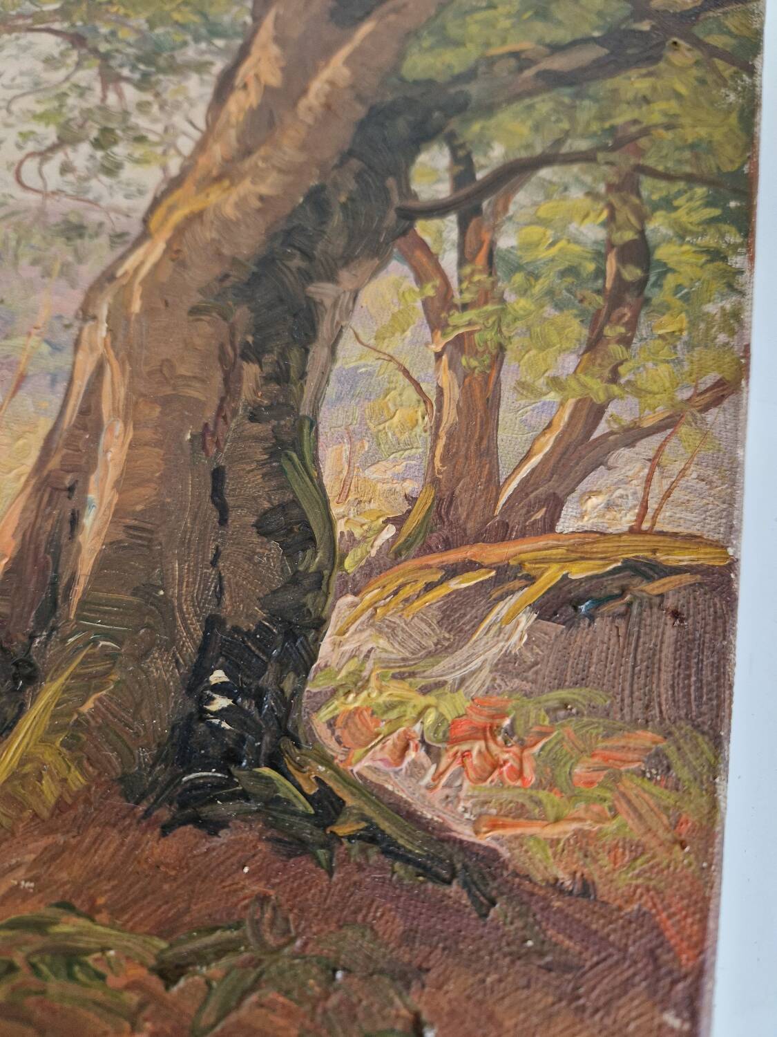 Old 19th century painting signed Jean Dufau