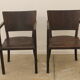 Bentwood writing desk armchairs, 1950s, Czechoslovakia