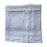 Old French fabric in cotton and linen