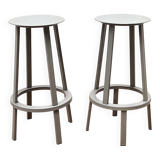 Paire de tabourets Revolver, Hay