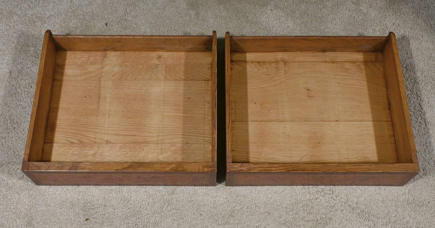 Small Marquetry Desk Table, Louis XVI style – 2nd part of the 19th century