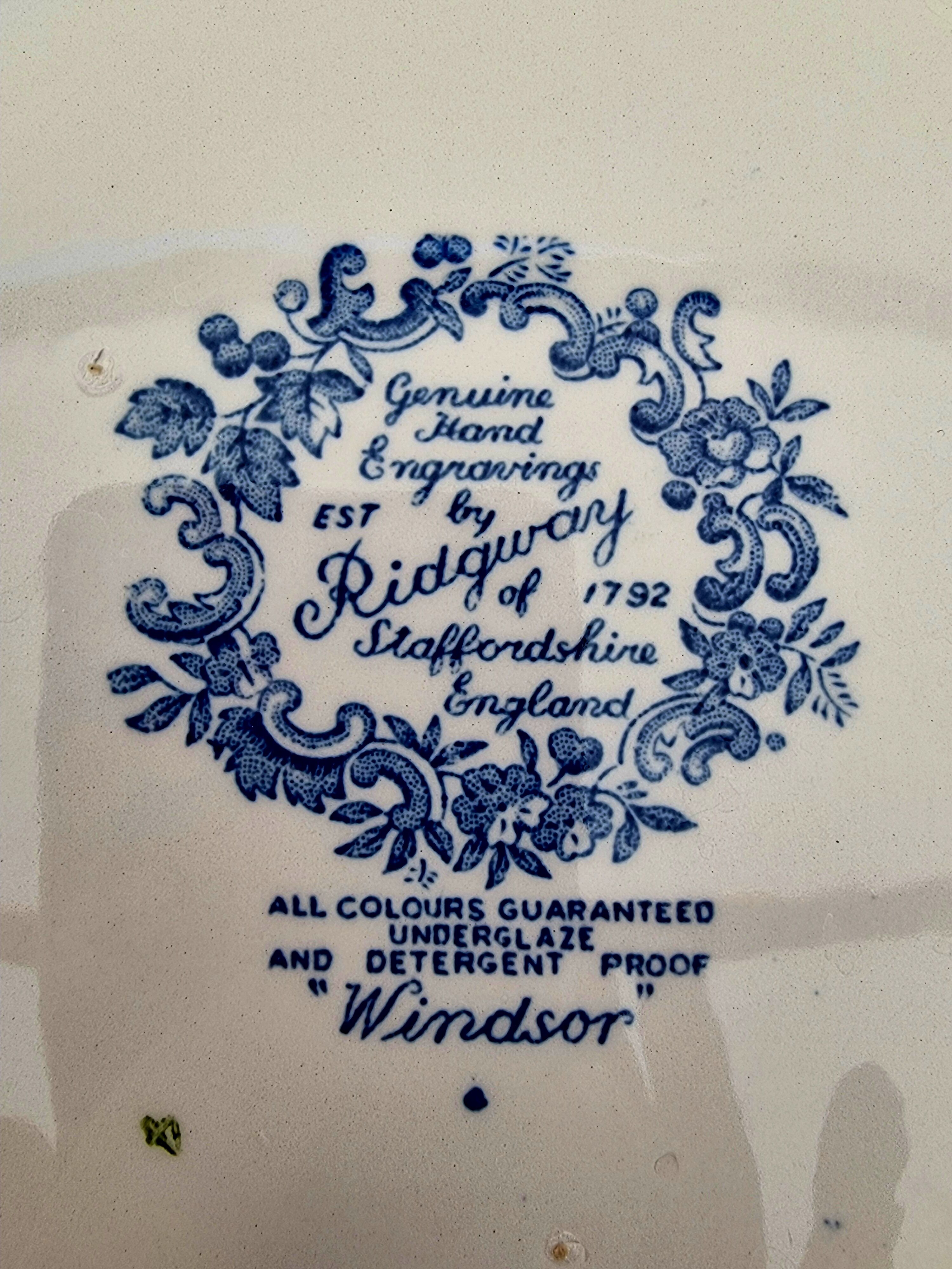 Old Ridgway Staffordshire Windsor model tureen