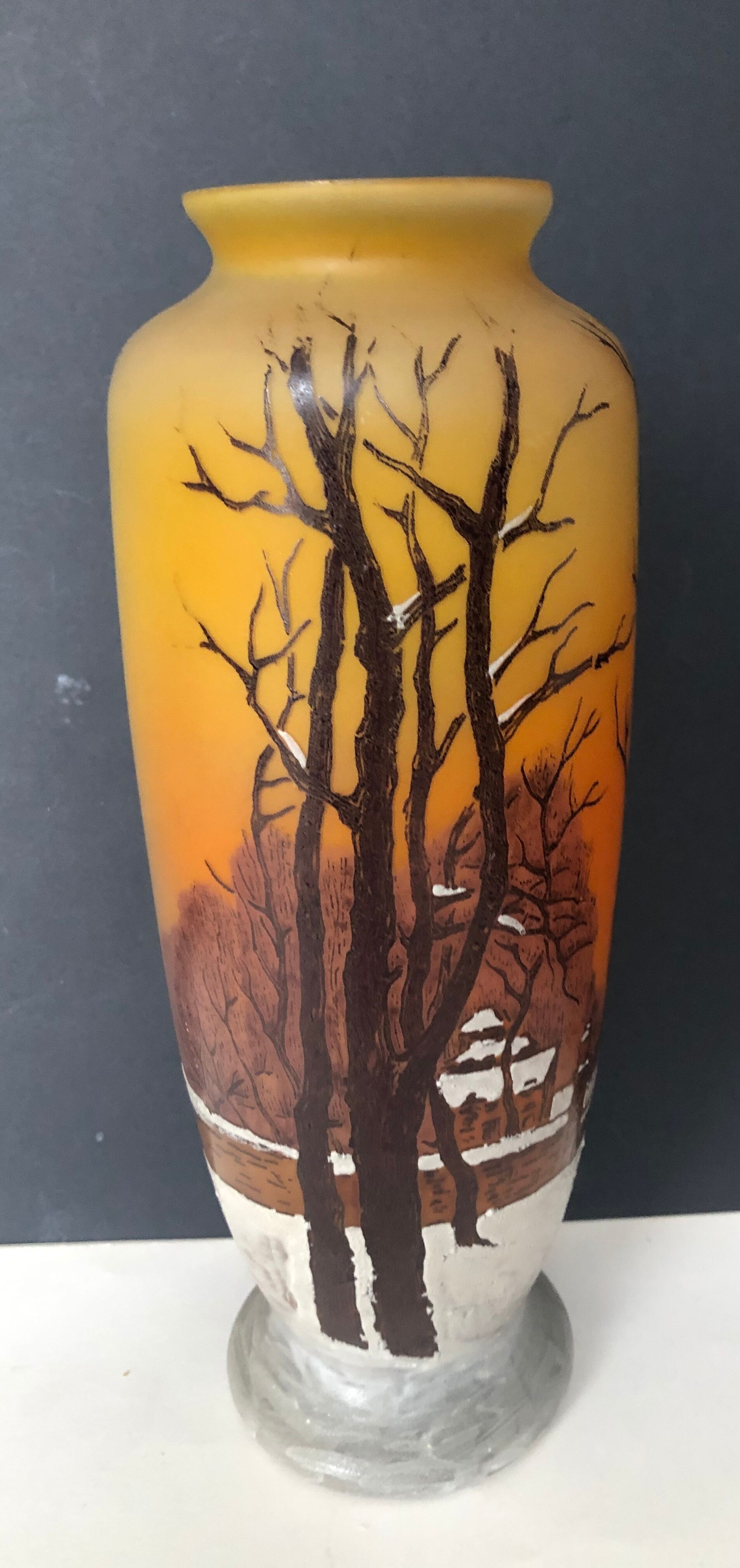 Pair of Art Nouveau vases